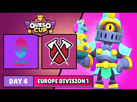 AC MILAN QLASH vs TRIBE GAMING | DÍA 4 EU1 | ONCE UPON A BRAWL QUESO CUP EDITION | Brawl Stars