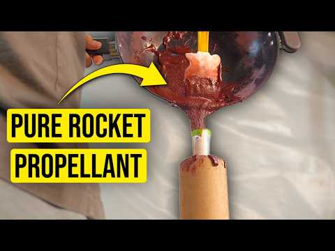 Making Fuel for My Biggest Rocket Motor Yet - MEGAx Ep 3