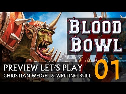 Preview | Let's Play: Blood Bowl 2 | Orks vs. Hochelfen (01) [deutsch]