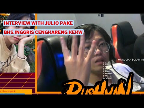 INI DIA!! RUSMAN INTERVIEW JULIO PAKE BHS.INGGRIS CENGKARENG WKWK | Rusman Dota 2 Clips