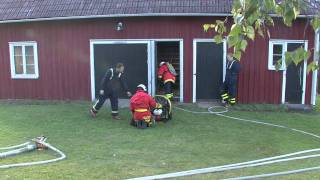 preview picture of video 'Övningsledning - Vegby Firefighters'