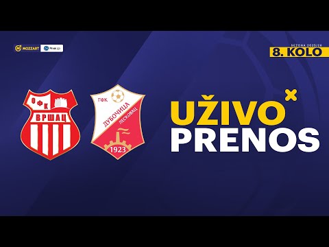 OFK Vršac - GFK Dubočica Mozzart Bet Prva liga Srbije 2025/26 8. Kolo