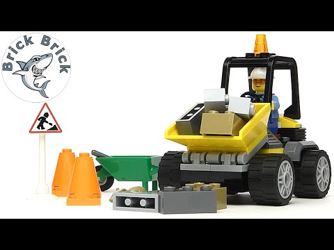 Конструктор LEGO City Great Vehicles 60284 «Автомобиль для дорожных работ» / 58 деталей