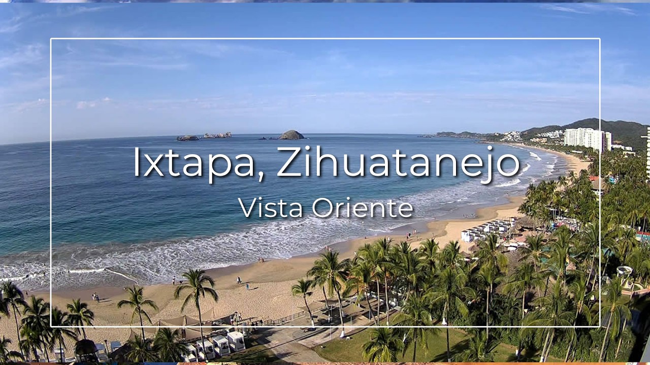 Holiday Inn Ixtapa piscinas y playa - Live Webcam | GeoWebcams