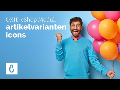 OXID eShop Modul - Artikelvarianten Icons