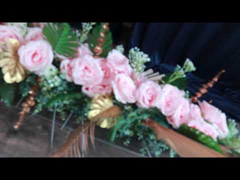 Receiption Video setup | Floral arrangements | Night party decor | Floral decor | Sowji's Kitchen