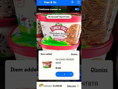 Turkey hill ice cream for $1.50 at Walmart