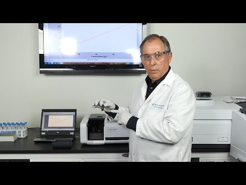 Cary 60 UV-Vis Spectrophotometer Demonstration