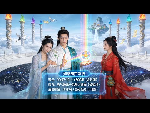 【FULL】After 100 Years of Cultivation, I Finally Awakened the Wish-Granting System!#minidrama#system