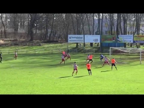 Orzeł Przeworsk - Piast Tuczempy gol na 0-2