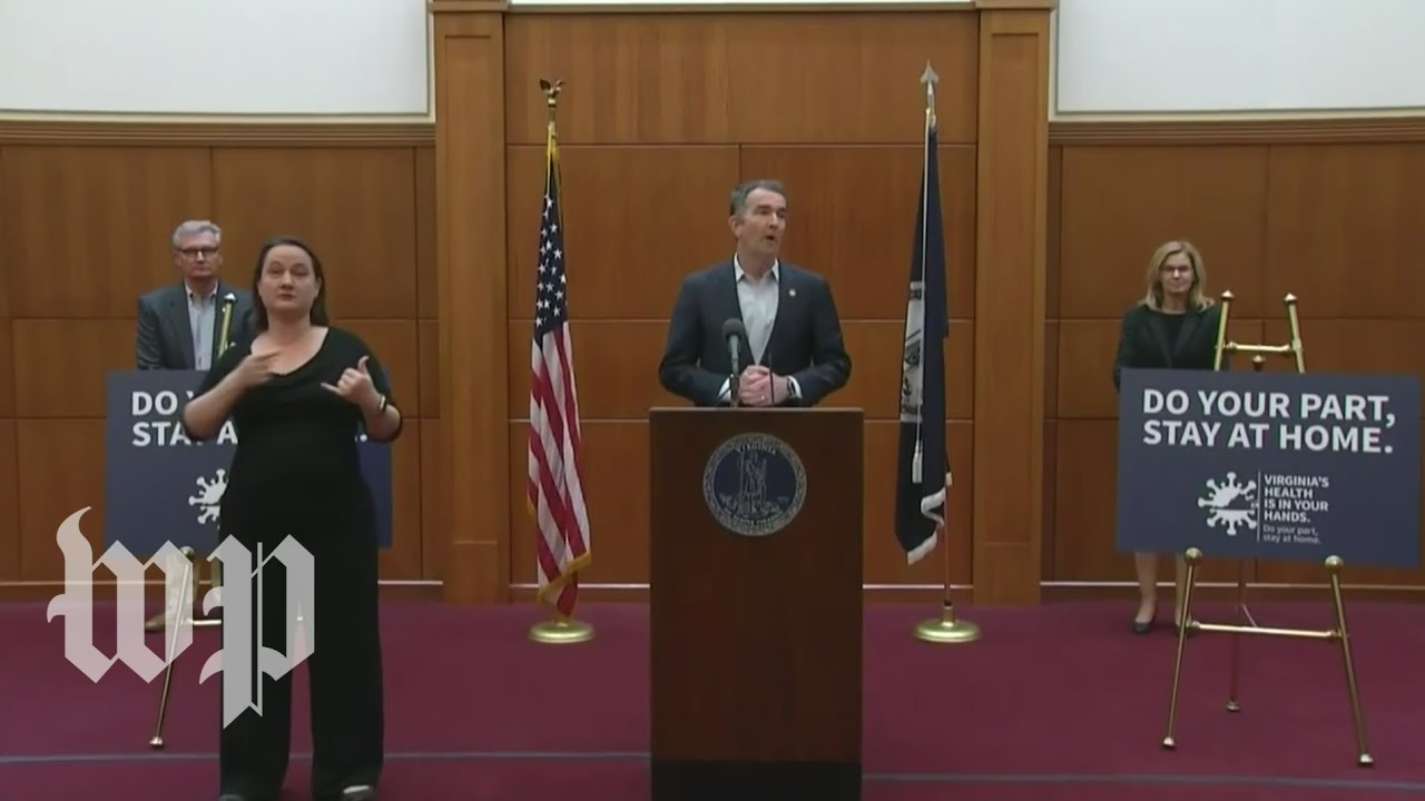 Virginia Gov. Ralph Northam delivers update on coronavirus