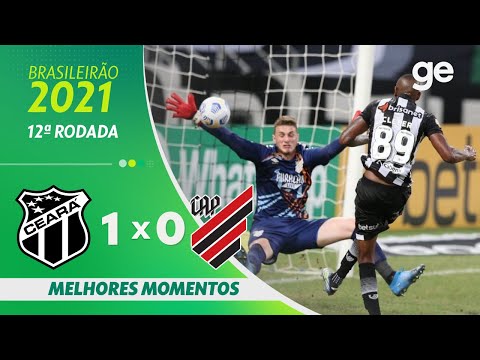 Gols e lances de Ceará x Athletico Paranaense