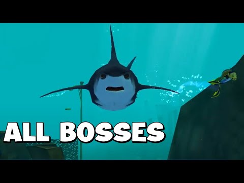 Shark Tale (video game) ALL BOSSES