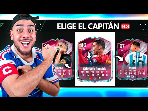 Fut Draft pero solo CAPITANES