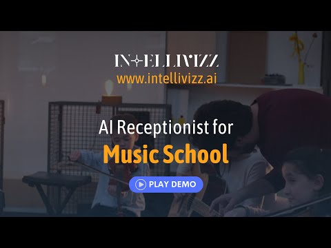 AI Receptionist for Music School Demo - Intellivizz AI