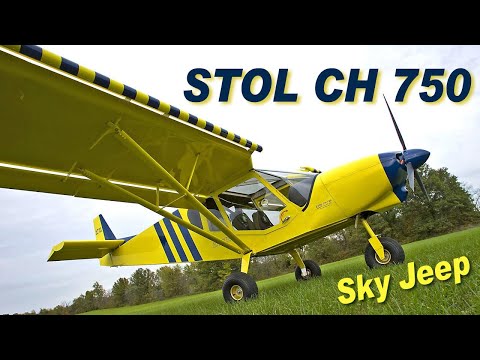 Zenith STOL CH 750 - Bigger and Better. With flight demo and without music