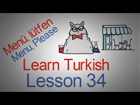 Learn Turkish Lesson 34 - Eating Phrases (Part 2)