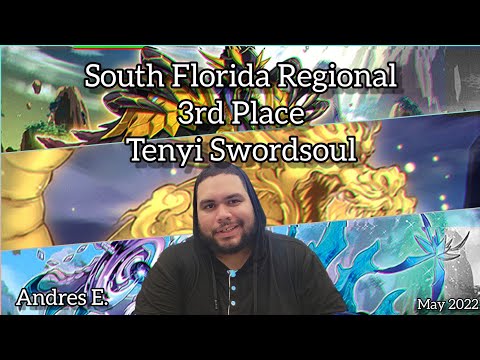 Yu-Gi-Oh! South Florida Regional - 3rd Place - Andres E. - Tenyi Swordsoul