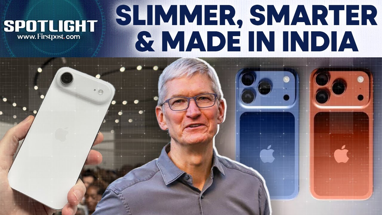 Apple Unveils Slim iPhone Air, iPhone 17 Lineup At Annual Product Launch Event | Spotlight | N18G