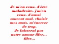 Lylah - Pour le meilleur ( Paroles ) 