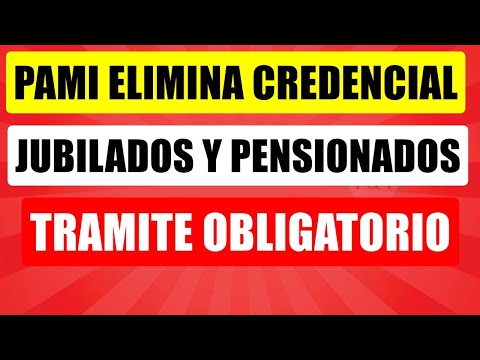 💥 Urgent! PAMI ELIMINATES PLASTIC CREDENTIALS: MANDATORY CHANGE FOR RETIREES AND PENSIONERS IN 2023