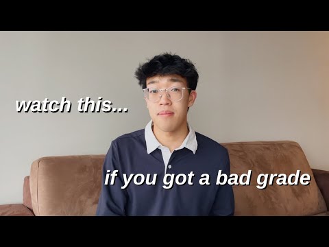 WHAT TO DO after getting a BAD GRADE | how to BOUNCE BACK from FAILURE *productive & motivational*