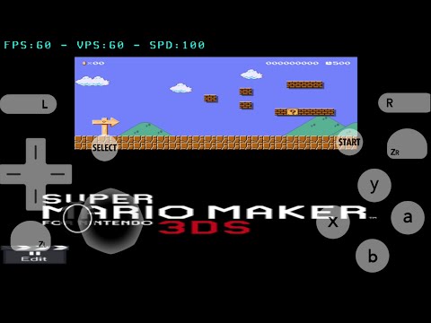super mario maker - citra 3ds emulator on android + download