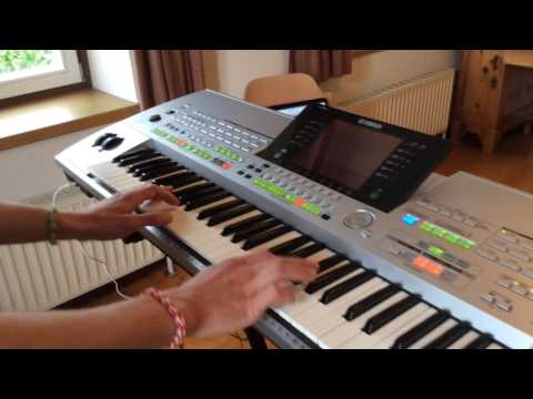 Snap feat. Rukmani - Rame - 20th Anniversary Trance Remix - Piano Keyboard Synth Cover LIVE by SLADA