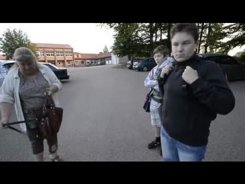 Första bussresan till Kungsskolan