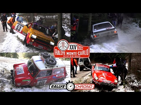 Rallye Monte Carlo Historique 2022 - Crash & Mistakes - RallyeChrono
