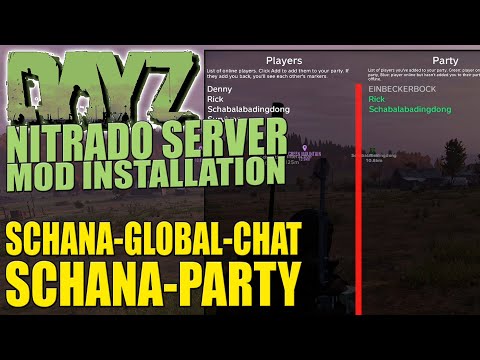 SchanaModParty & GlobalChat auf Nitrado-Server installieren - DayZ Server | ⭐ 99DEZIBEL-TUTORIAL ⭐