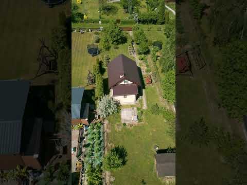 🌳🏡 Odkryj Działkowy Raj w Wieliczce! | #OgródMarzeń #DomZPoddaszem #ZielonaOaza 🌸🍇