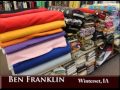 Winterset Iowa's Ben Franklin on Our Story's the Celebrities