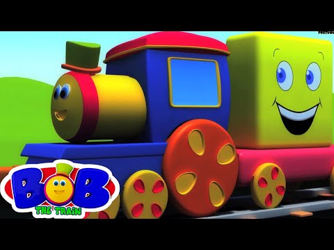 Bob o trem | bob passeio de cor trem | aprender as cores para crianças | Bob Colours Song
