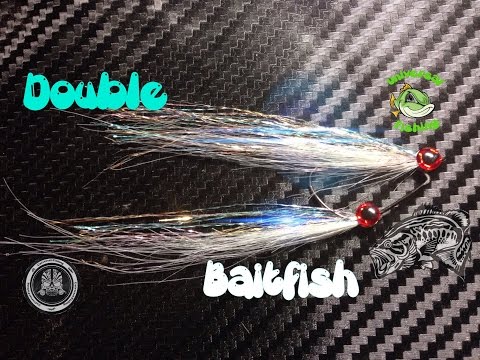 Double baitfish streamer