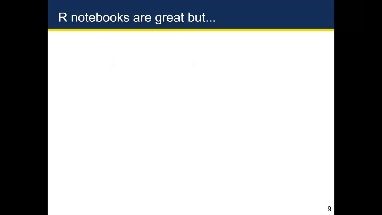 7-3 Interactive Data Analysis - Converting R Notebooks into R Markdown Documents