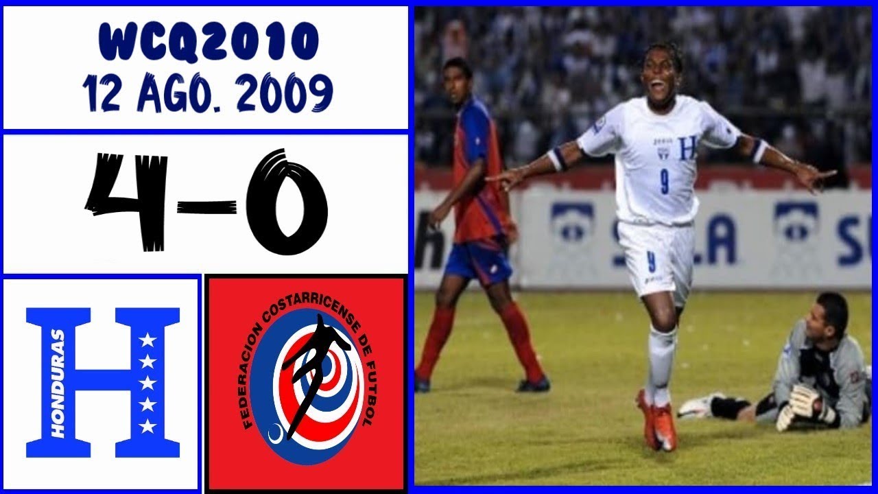Honduras [4] vs. Costa Rica [0] FULL GAME : 8.12.2009 : WCQ2010
