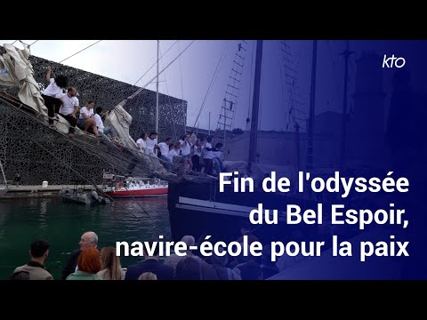 Fin de l’odyssée du Bel Espoir à Marseille