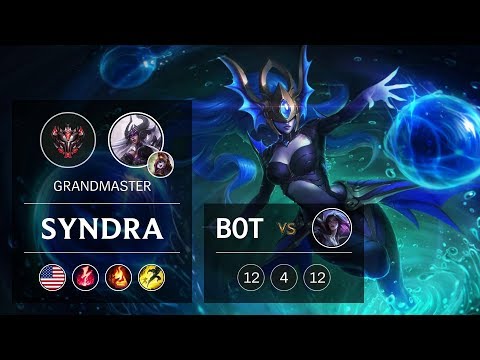 Syndra Bot vs Kai'Sa - NA Grandmaster Patch 9.5