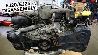 SUBARU Engine Rebuild - EJ20 / EJ25 Teardown How To