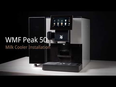 WMF Peak 50 - Εγκατάσταση ψύκτη γάλακτος