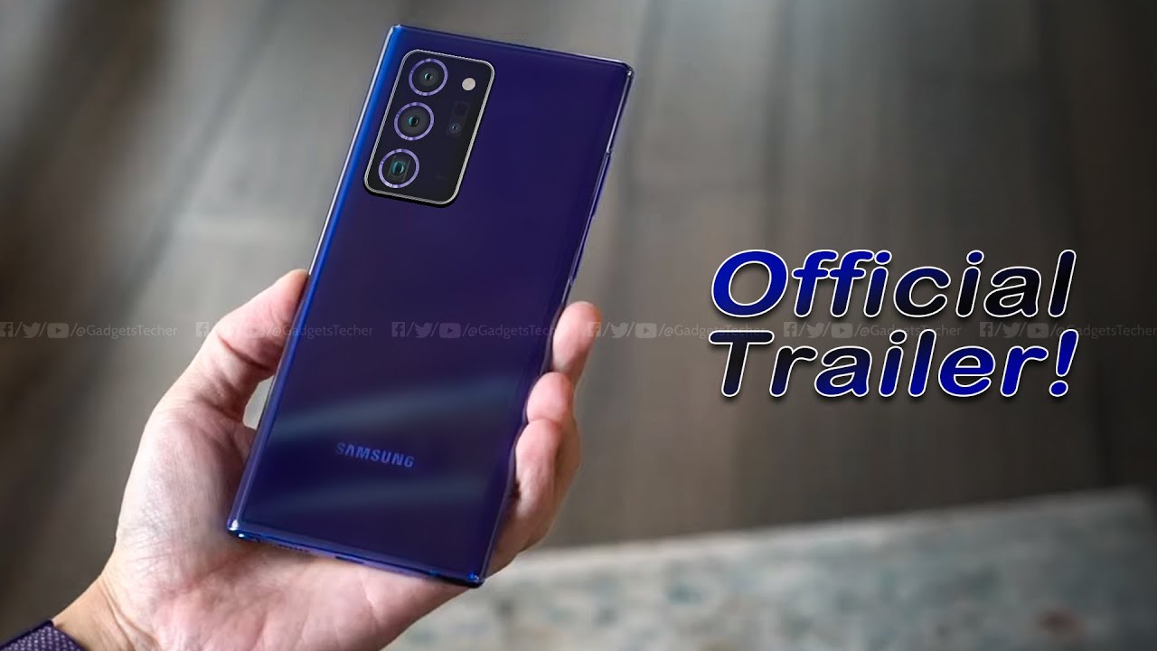 Galaxy Note 20 OFFICIAL TRAILER - Good NEWS!!!