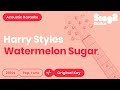 Harry Styles - Watermelon Sugar (Acoustic Karaoke)