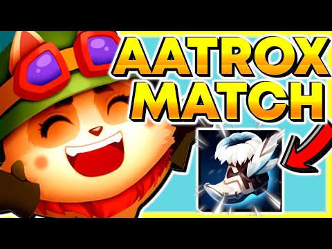 TEEMO vs AATROX BUILD -  BEST TEEMO BUILD FOR AATROX LANE   #teemo #leagueoflegends #374