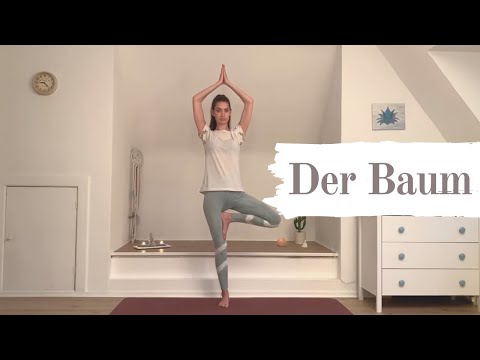 Yoga Asana Baum Schritt für Schritt