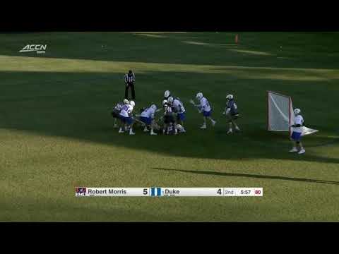 Turner Uppgren/Mike Adler vs. Ben Savick Save Edit - Duke vs. Robert Morris Feb 2021