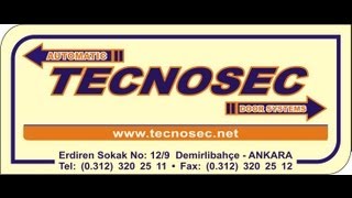 otomatik kapı ankara-otomatik döner kapı ankara - 0312 3202511 TECNOSEC OTOMATİK