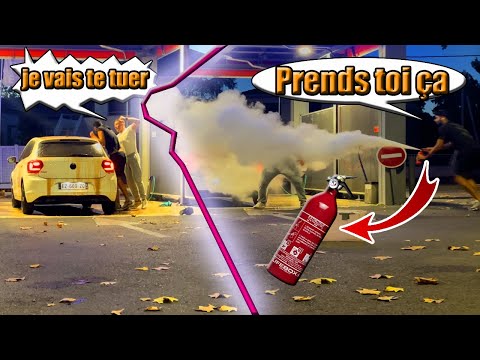 PIEGER UN INCONNU DANS UNE STATION LAVAGE PARTIE 2 (CETTE FOIS-CI CA PART LOIN)