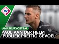 Quick Boys-doelman Paul van der Helm na 2-2 gelijkspel tegen Rijnsburgse Boys - OMROEP WEST SPORT