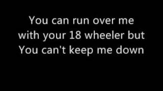 Pink-18 wheeler (with lyrics)